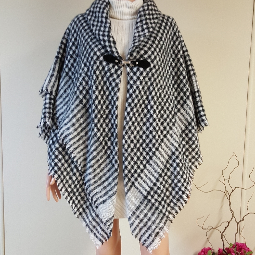 NWT Charter Club mini plaid scarf